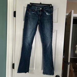 American eagle skinny kick jeans